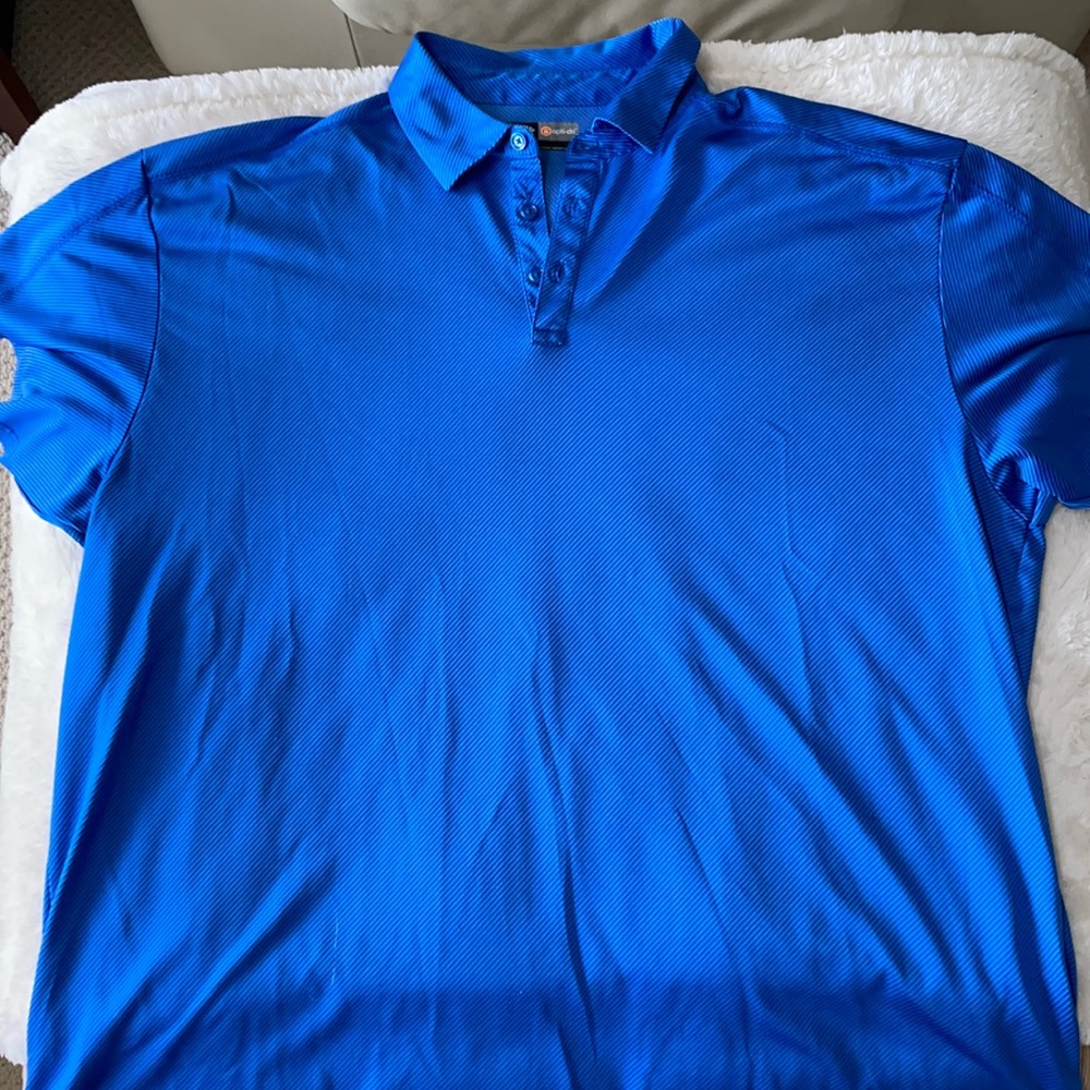 Blue Men’s Golf Polo Size XXL